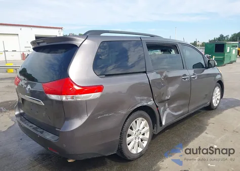 2013 Toyota Sienna Limited V6 7 Passenger from USA, damaged, VIN 5TDYK3DC6DS364736